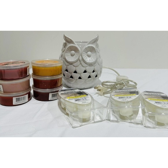 Yankee Candle Accents Yankee Candle Owl Scenterpiece Meltcup Wax